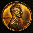 Uncirculated 1934 Lincoln Wheat Cent.
