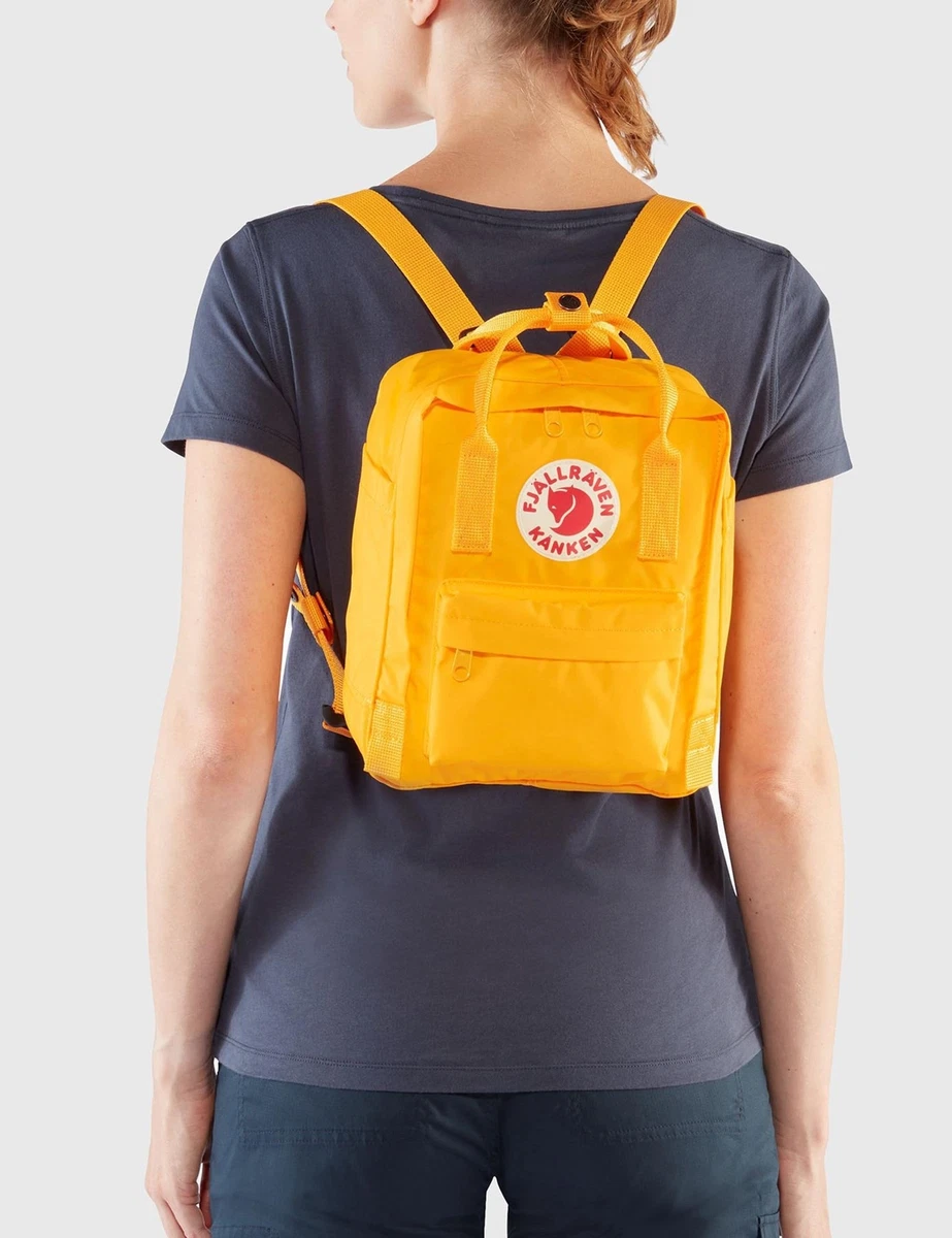 Fjallraven Unisex Kanken Mini Backpack Kantarell eBay