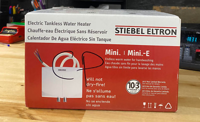 Stiebel Eltron 232099 Mini 3.5-1 Single Handwashing Sink Tankless Water Heater