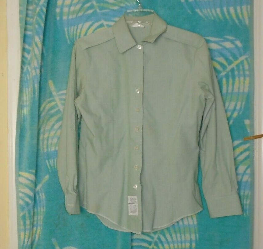 US Army Green Uniform Dress Shirt asst size long and short sleeve men
