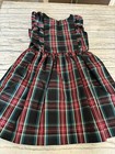 Gap Kids Girls Ruffle Plaid Taffeta Dress Size L 10-11 — photo 8