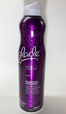 Glade Sugarplum Fantasies Spray Air Freshener 9.7 oz Winter Collection Rare Rare