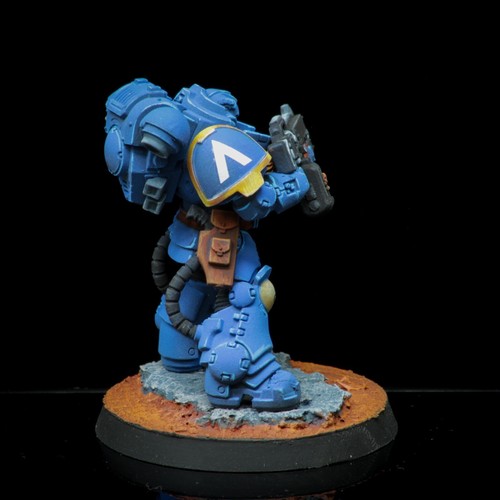 Professionally Painted WARHAMMER 40K Ultramarine Primaris Heavy Intercessor - Picture 5 of 6