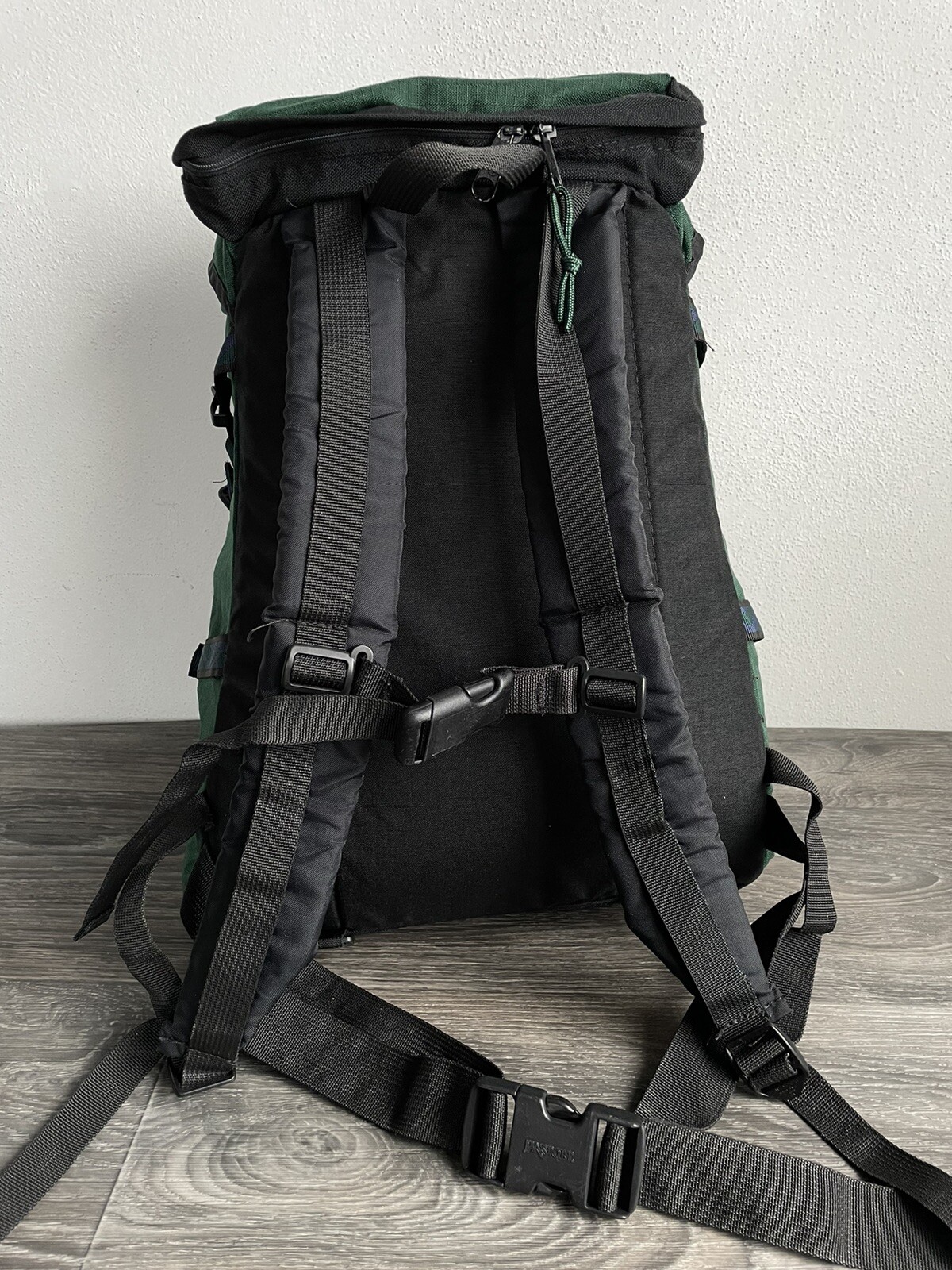 JANSPORT Backpack LARGE Hiking Trail Pack Cinch Top M… Gem