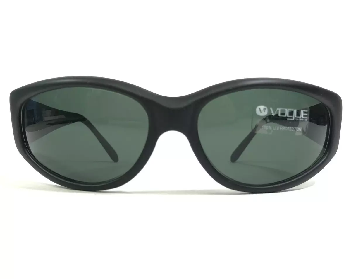 Vogue Sunglasses VO 2122 S W108 Matte Black Frames with Green