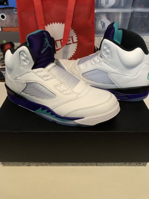 air jordan 5 retro grape fresh prince