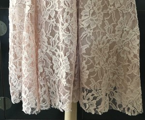 zara nude lace dress
