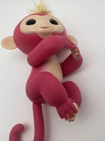 WowWee Bella Fingerlings Pink Monkey Interactive Baby Pet Toy- No Battery&hellip;29