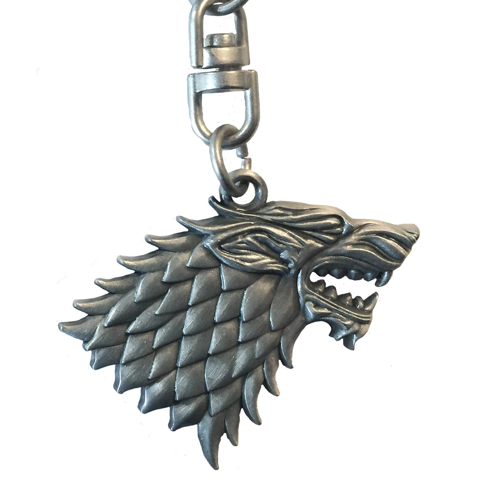 Game Of Thrones Keychain 3D "Stark" Portachiavi ABYSTYLE - Immagine 3 di 4