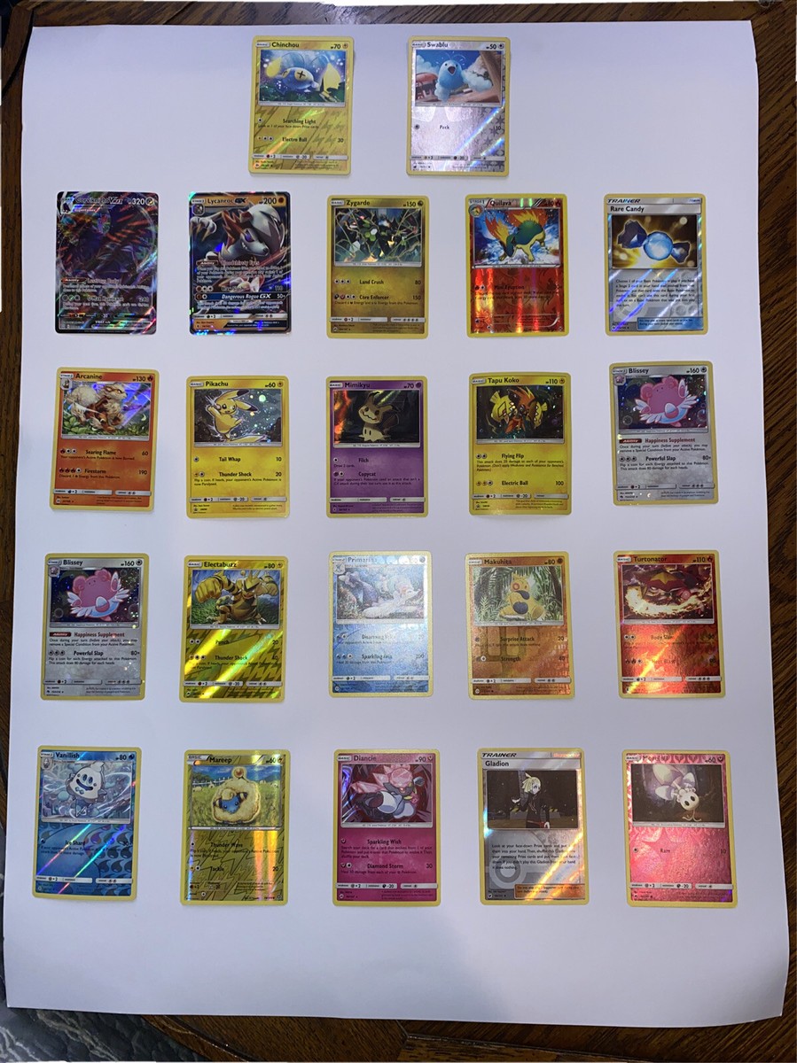 Rare Sun & Moon Holo Cards And 25th Anniversary McDonalds Pokmon Cards Rare Sun & Moon Holo Cards And 25th Anniversary McDonalds Pokmon Cards
