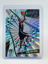 2023 Panini Revolution Dariq Whitehead #123 Sunburst #d/75 RC Brooklyn Nets