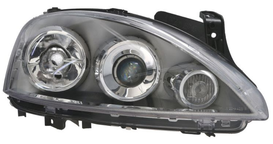 Phare avant droite électrique Opel Corsa C optique de rechange Combo Tour minivan H7 H1
