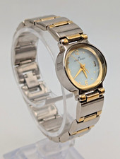 Reloj Ann Klein AK 10/1157 Damas Dos Tonos 7" Batería Nueva En muy buena condición