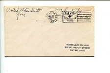 John Chandler Chan Gurney US SD South Dakota Senator Congress Signed Autograph