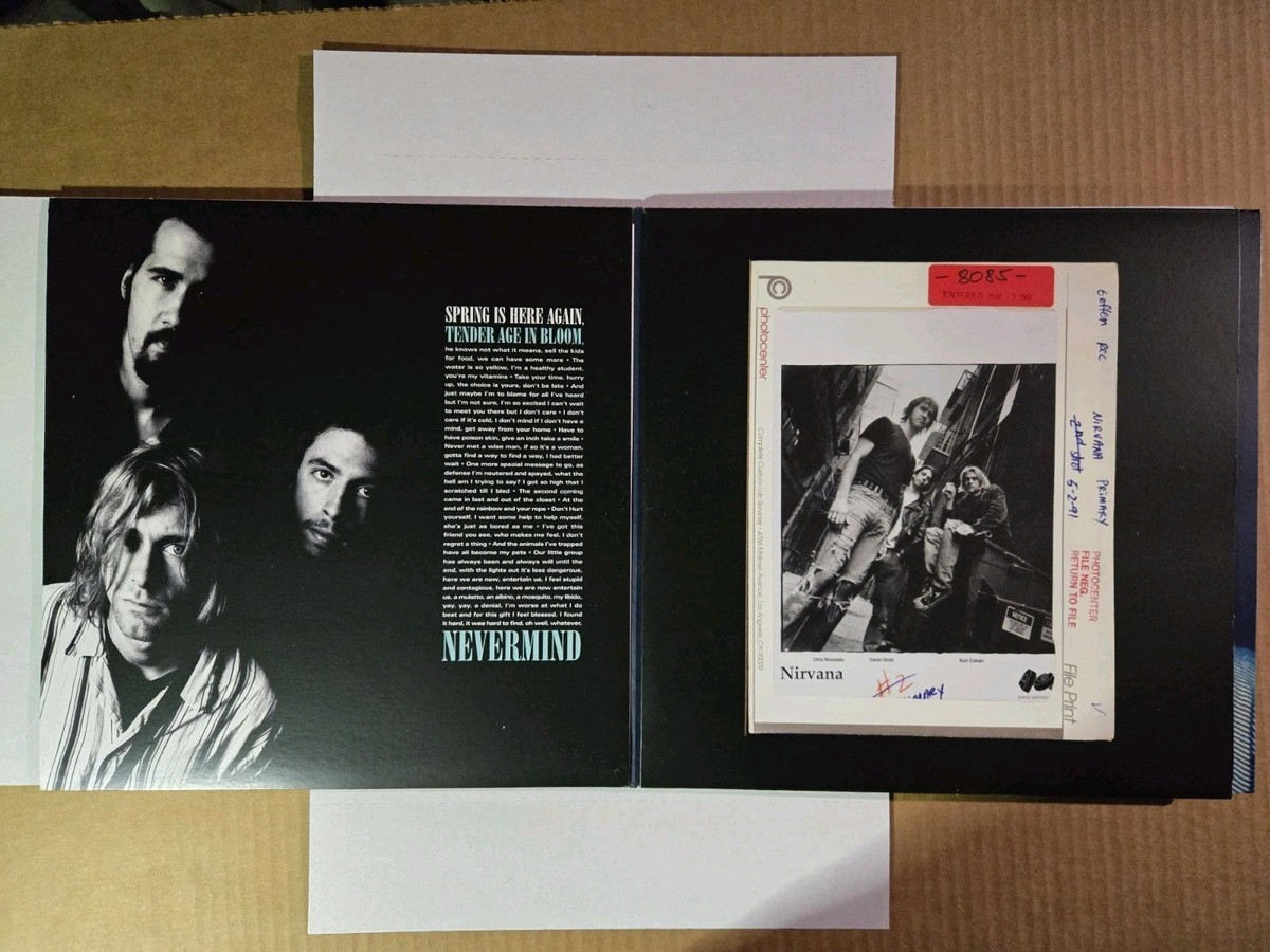 Nirvana Nevermind 20th Anniversary Deluxe Edition 4 X LP Vinyl