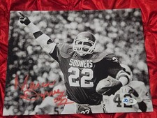 MARCUS DUPREE 22 AUTOGRAPH HAND SIGNED 8X10 PHOTO OKLAHOMA SOONERS FOOTBALL COA