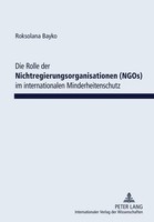 Roksolana Bayko | Die Rolle Der Nichtregierungsorganisationen (Ngos) Im...