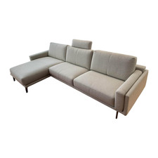 Leolux Ecksofa Bellice Stoff Apollo Star 26931 Grau