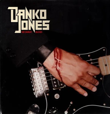 Danko Jones We Sweat Blood RED Near Mint Bad Taste Records Vinyl LP