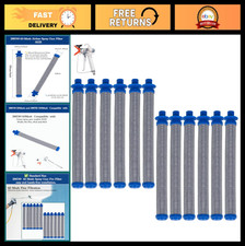 60 Mesh Gun Filters - 12-Pack Blue Paint Sprayer Filters for Graco SG2 SG3 SG10