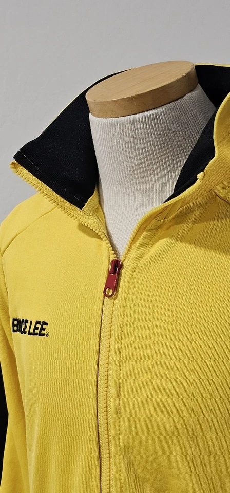 Редкий винтажный Брюс Ли легкий желтый жакет большой  - Изображение 3 из 4