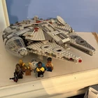 New ListingLEGO Star Wars Millennium Falcon 75257 Complete Set 1353pc w/instructions+figs