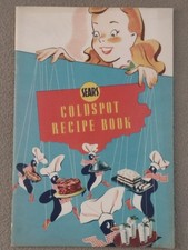 Sears Coldspot Recipe Book Cookbook Vintage Paperback Freezer Penguins