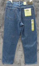Old Mill Fleece Lined Blue Jeans SIZE 34x30 Original Fit 89% cotton 113492 New
