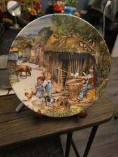 Pair Of Royal Doulton Plates By Susan Neale Old Country Crafts