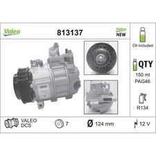 Kompressor Klimaanlage VALEO 813137 für Mercedes-Benz C