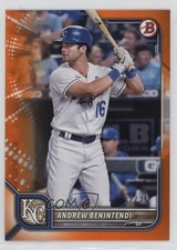 2022 Bowman Orange Border 2/25 Andrew Benintendi #46 19bb