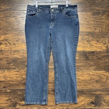 Faded Glory Women  s Jeans - Boot Cut, Medium Wash - 36x29" Size 16P Classic Fit