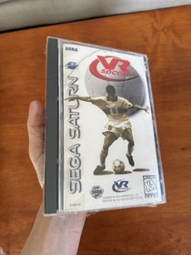 VR Soccer (Sega Saturn) BRAND NEW Factory Sealed - NTSC Rare - Ships Fast