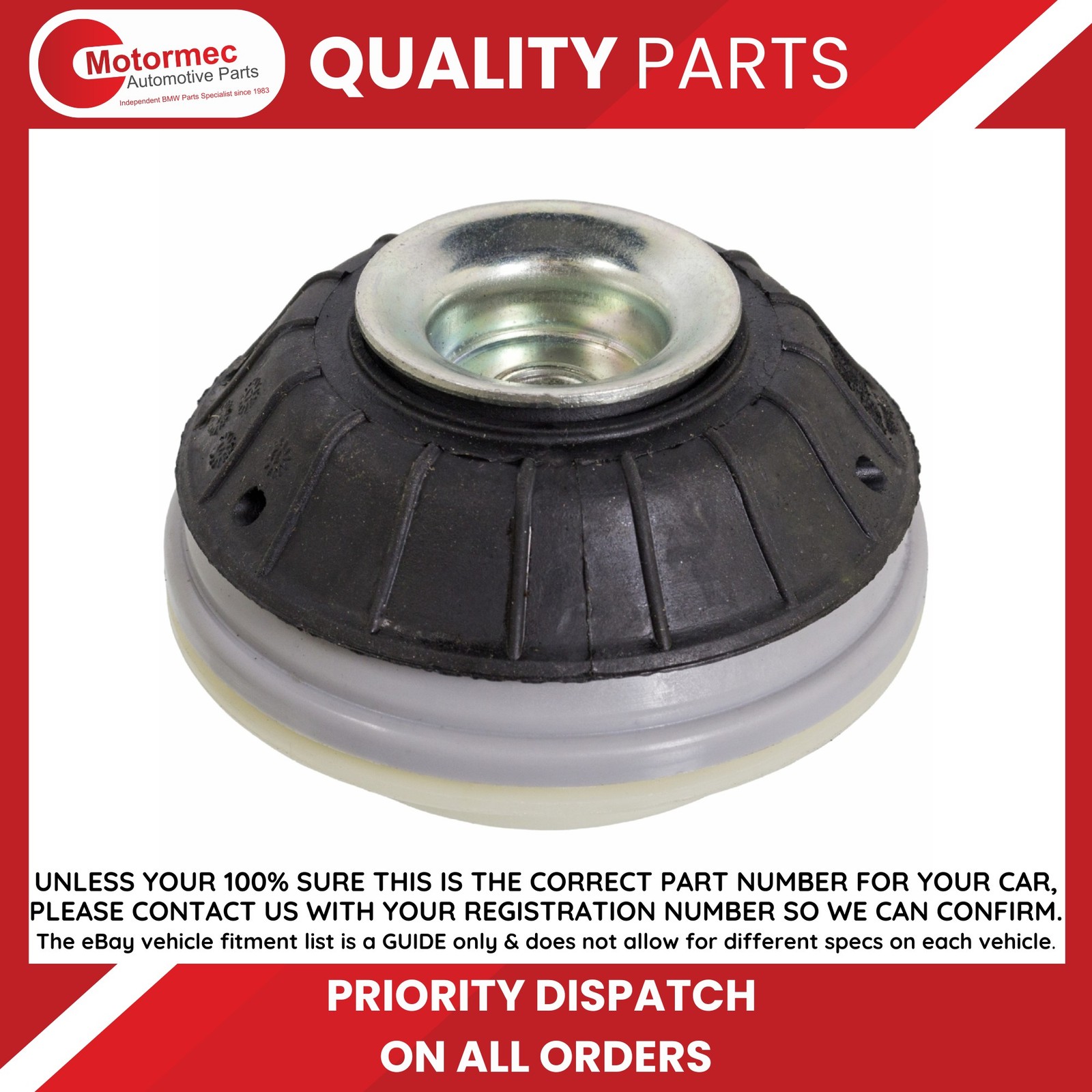 REPAIR KIT SUSPENSION STRUT SUPPORT MOUNT 104362 FOR FIAT 312A2/199B6.000 0.9L - Image 33