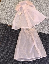 Vintage Barbie Nighty Negligee 965 1959-1964 Pink Gown  Robe