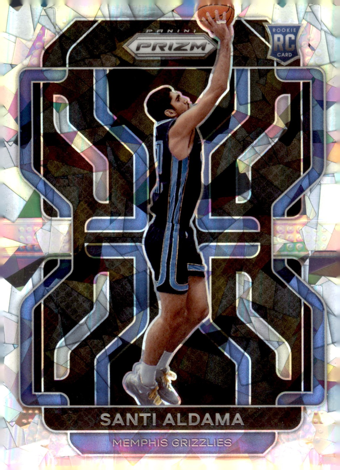 2021-22 Panini Prizm #276 Santi Aldama Ice