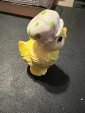 Happy Chick Baby Chicken with bonnet Pie Vent Funnel RARE