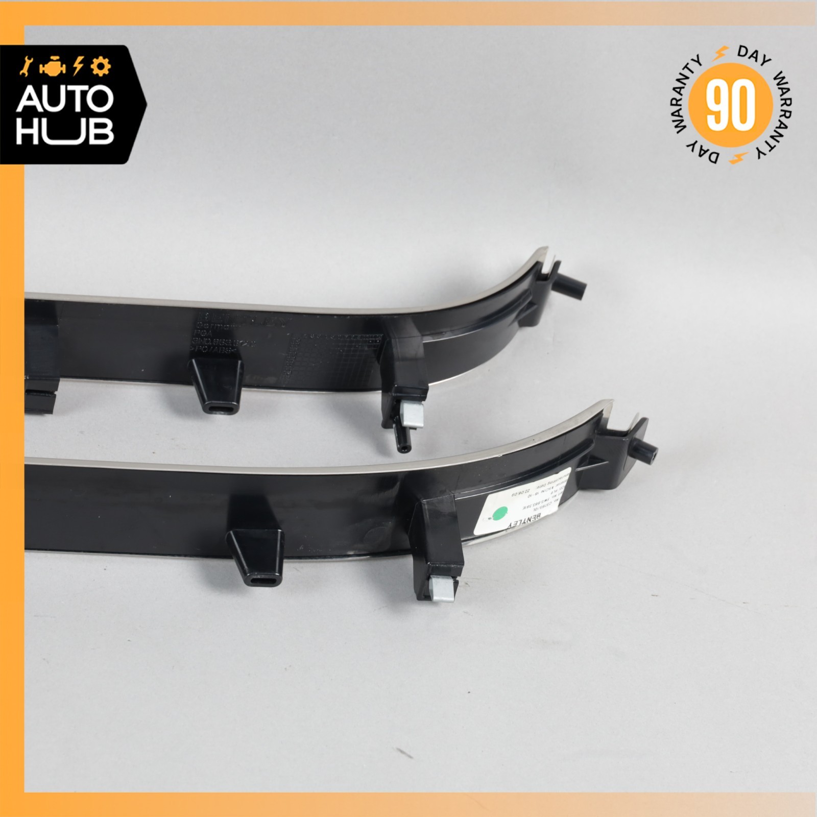03-12 Bentley Continental GTC GT Left & Right Side Door Step Sill Sills OEM
