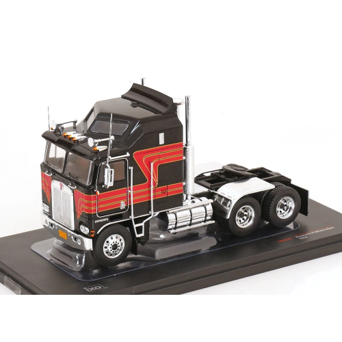 Kenworth K 100 Aerodyne 1976 Black/Red 1:43 Ixo Model Camion -D- Neues Modell-image