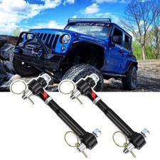 Adjustable Front Sway Bar Quicker Disconnect End Links for Jeep Wrangler JK J...