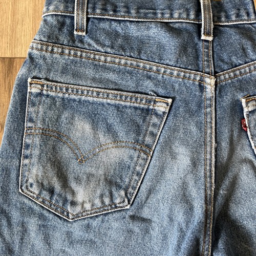 Vintage 70er 80er Levi’s 517 Cowboy Bootcut Jeans Made In USA 33X31 Distressed - Bild 8 von 11