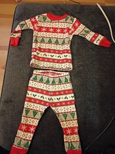 NWT Carter’s 2-Piece Christmas Pajama Set Size 12 Months 