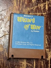 Wizard of Wor Atari 400 / 800 / 1200 / XL / XE Video Game Cartridge (1983) VTG. image
