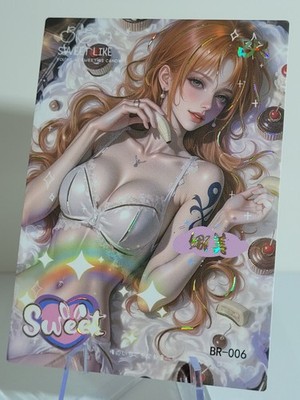 Nami BR One Piece CCG Full Art Waifu Hitkarte