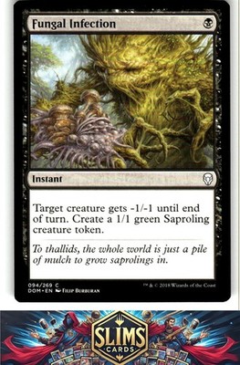 Magic the Gathering MTG Dominaria Fungal Infection #94 Buy 2 Get 1