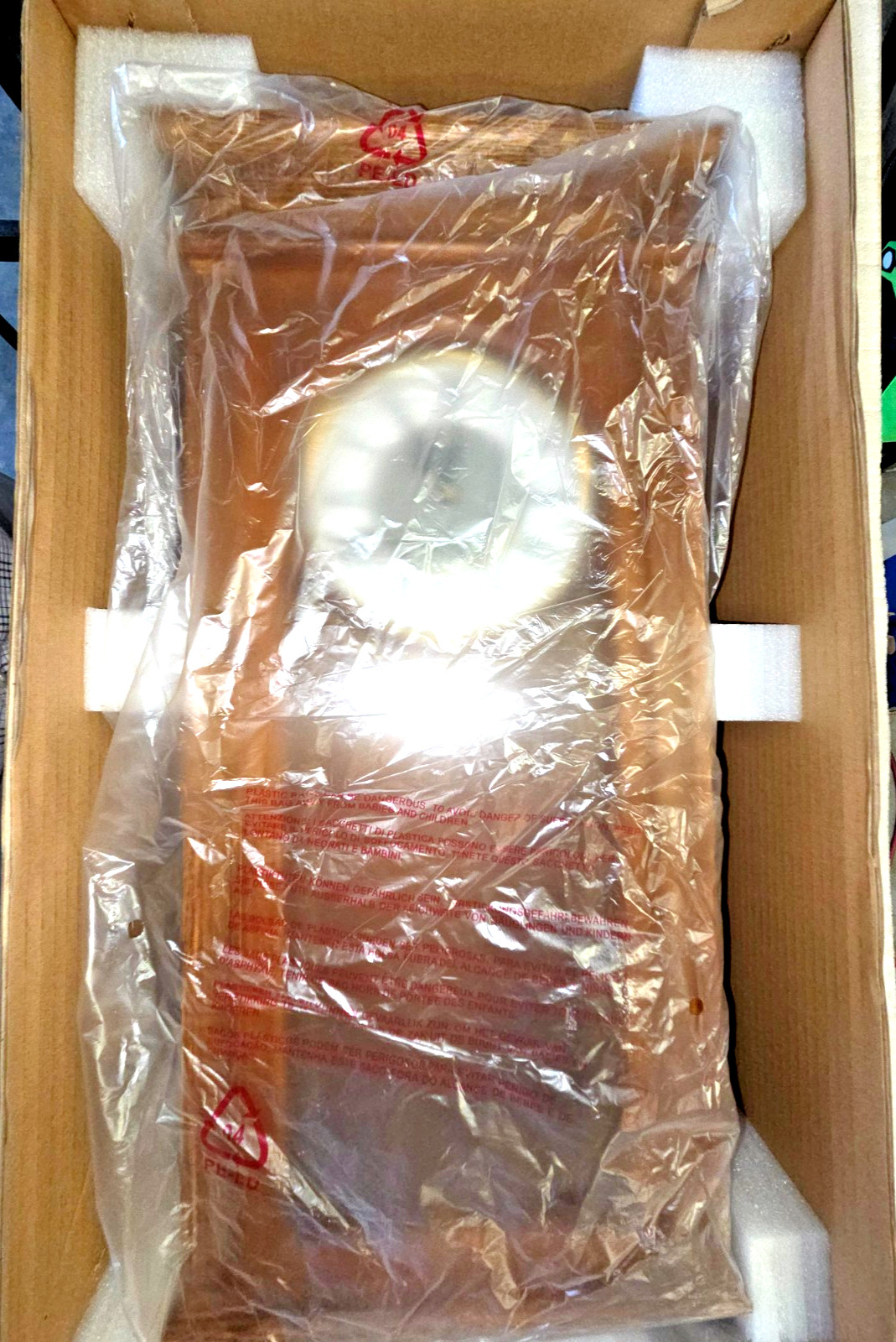 New Bulova C4419 Manorcourt Quartz Harmonic II Triple Chime Wall Clock