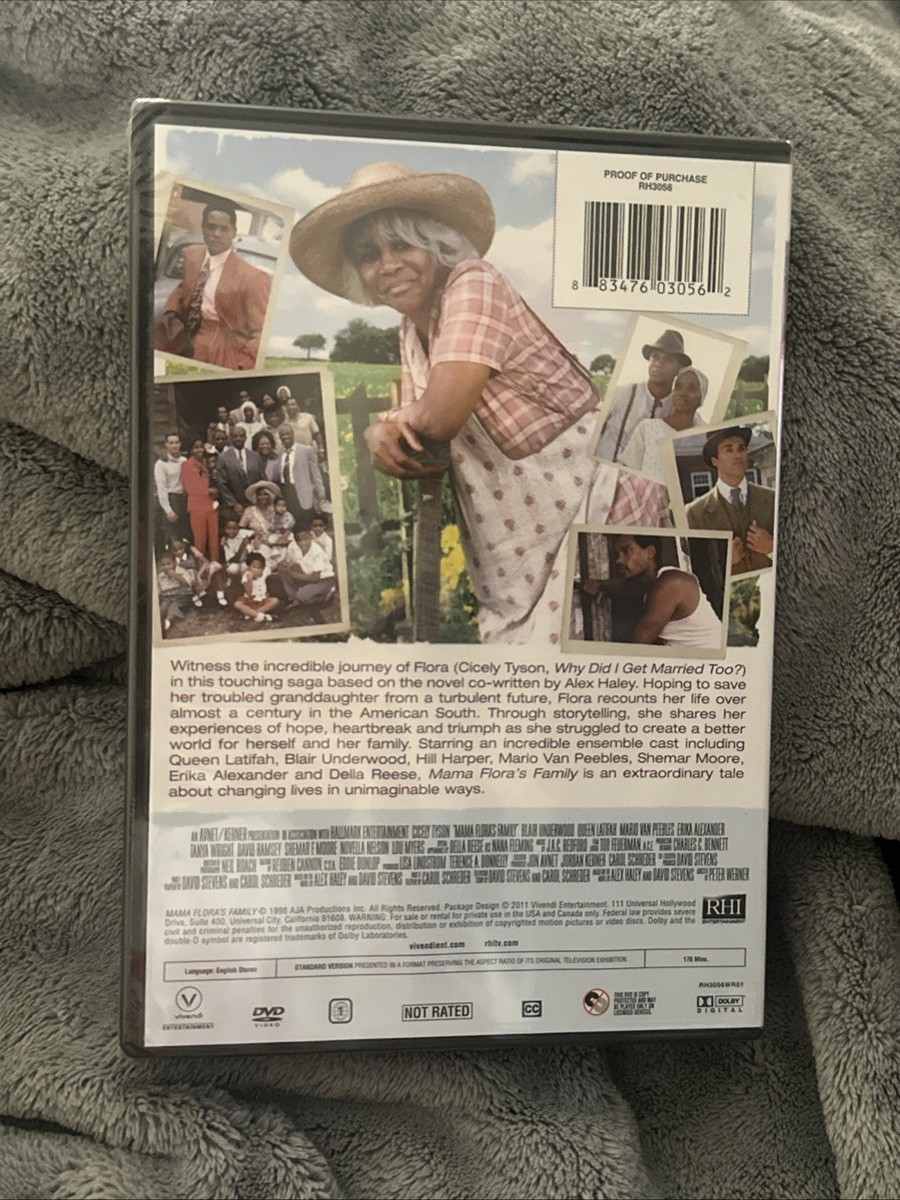 Mama Flora's Family (DVD) Cicely Tyson, Blair Underwood, Queen