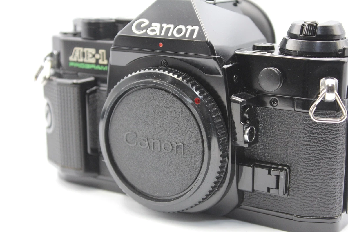 [CASI COMO NUEVO] Cámara/cuerpo negra del programa Canon AE-1 solo de JAPÓN