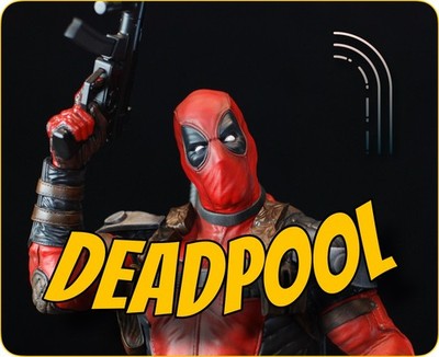 CUSTOM INSPIRED BY DEADPOOL X-MEN SOLID CAST RESIN STATUE 1:4 SCALE