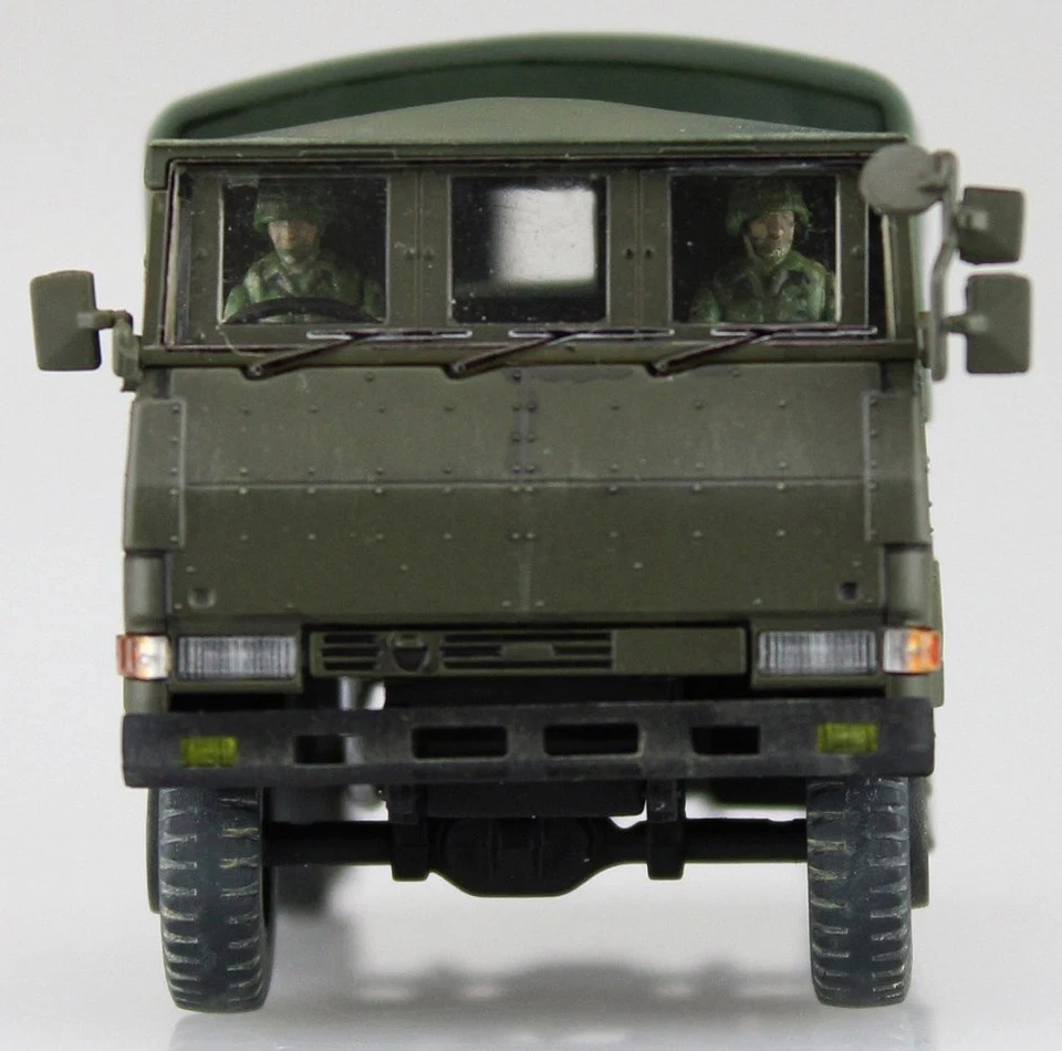 Kit Montaggio JGSDF 3 1/2t TRUCK ARMOUR 6 soldati Scala 1/72 AOSHIMA - Immagine 4 di 4